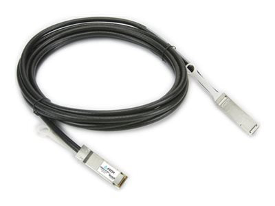 Axiom - 40GBase-CR4 direct attach cable - QSFP+ to QSFP+ - 3.3 ft - twinaxial - passive DAC-QSFP-40G-1M-AX