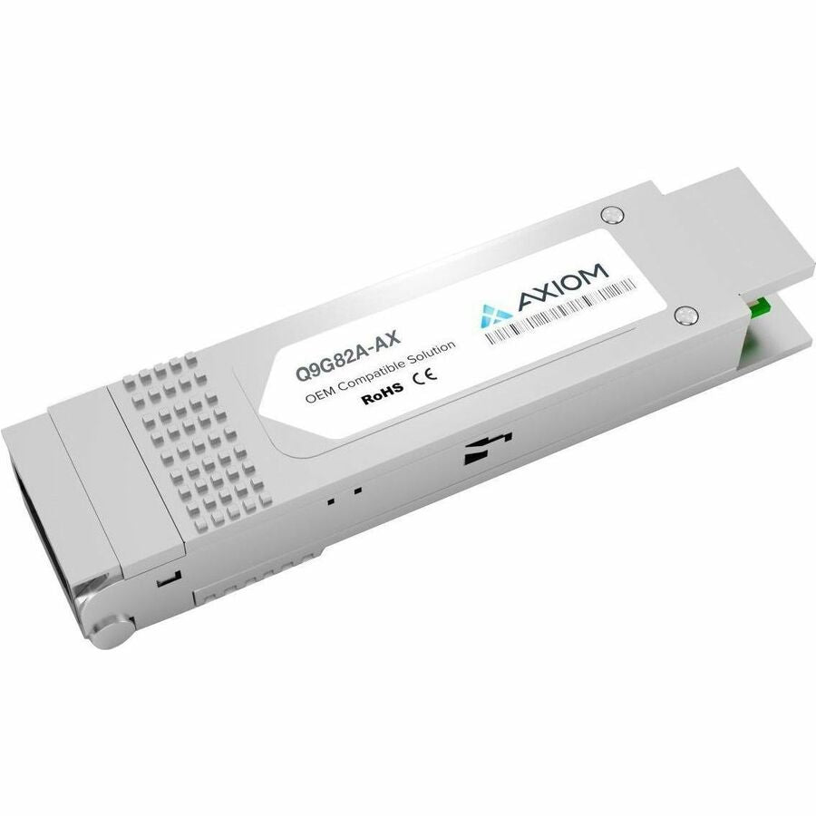Axiom 40GBase-ER4 QSFP+ Transceiver for HP - Q9G82A - For Data Networking, Optical
