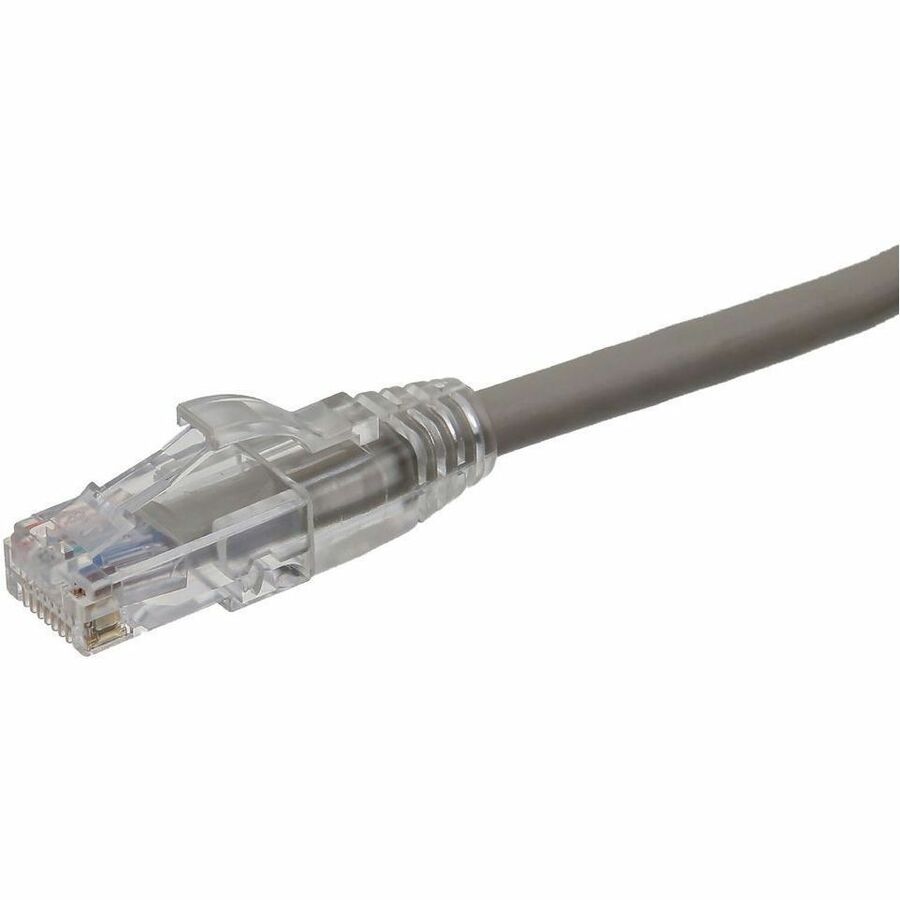 Axiom 5FT CAT6A Snagless Shielded (STP) Patch Cable - Gray - TAA Compliant - 5 ft