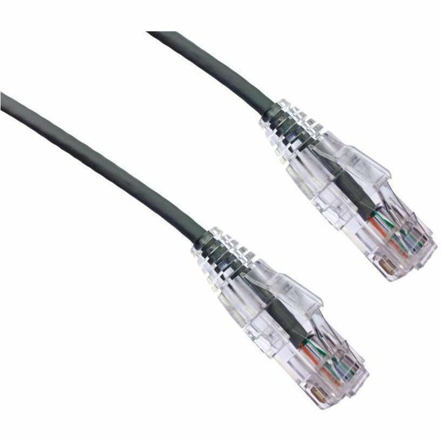 Axiom 6IN CAT6 BENDnFLEX Ultra-Thin Snagless Patch Cable 550mhz (Gray) - 6" Category 6