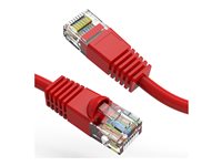 Axiom 8FT CAT5E 350mhz Patch Cable Molded Boot (Red) - TAA Compliant - 8 ft Category 5e