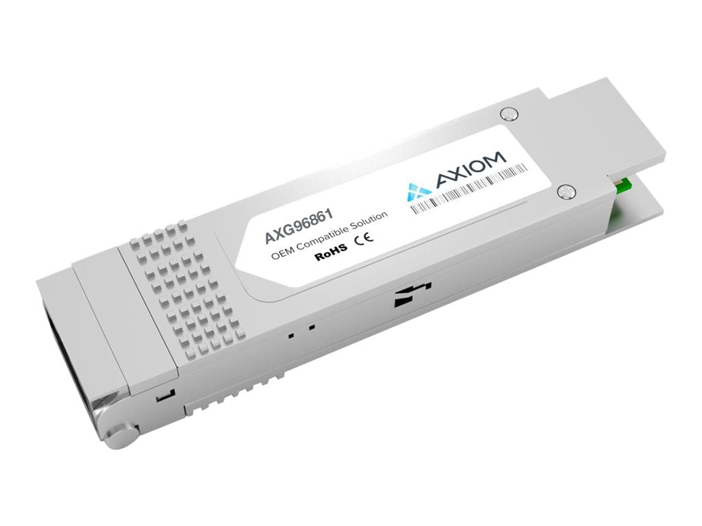 Axiom AXG96861 - QSFP+ transceiver module (equivalent to: Arista Networks QSFP-40G-SRBD) - 40GbE - 40GBASE-SR, 40GBASE-BiDi -