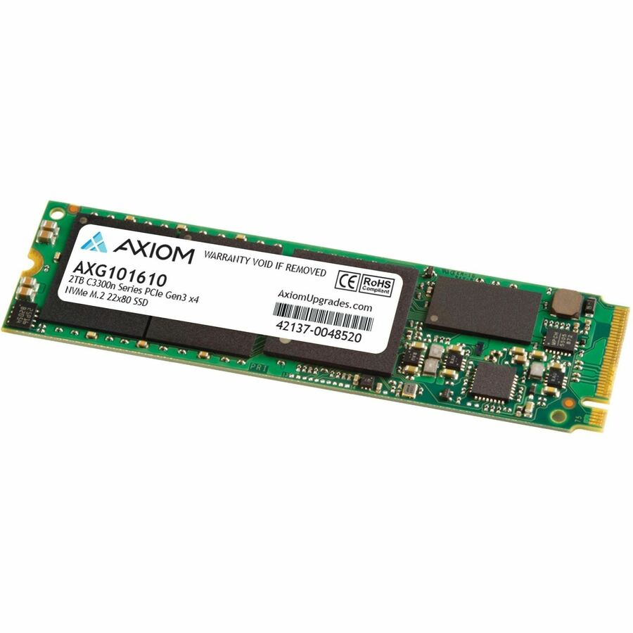 Axiom C3300n 2 TB Solid State Drive - M.2 2280 Internal - PCI Express NVMe (PCI Express AXG101610