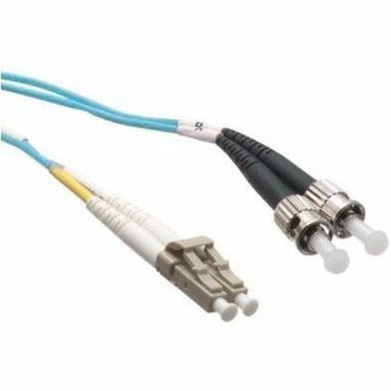Axiom LC/ST Multimode Duplex OM4 50/125 Fiber Optic Cable 0.5m - TAA Compliant - 1.64 ft
