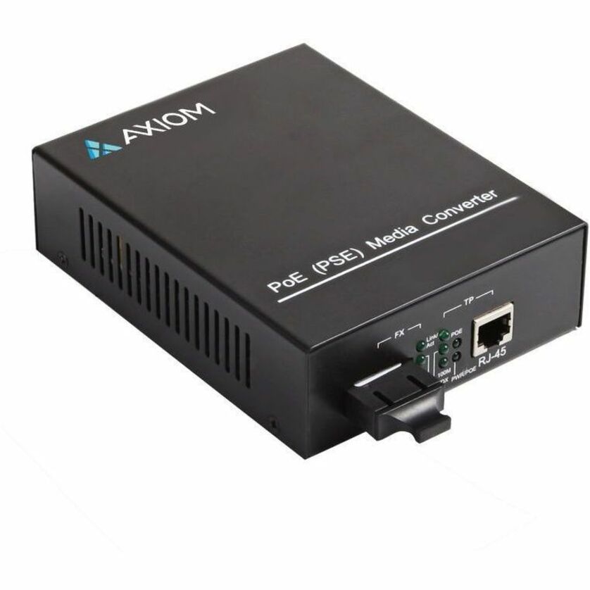 Axiom MCP32-T2-S3L20-AX | 1G Ethernet (POE+) Media Converter