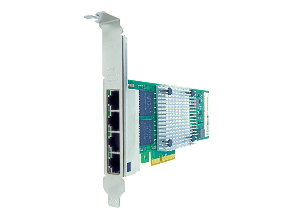 Axiom - Network adapter - PCIe 2.1 x4 low profile - Gigabit Ethernet x 4 P21106-B21-AX