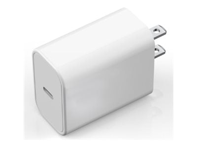 Axiom - Power adapter - 20 Watt (24 pin USB-C) - white USBC20WAW-AX