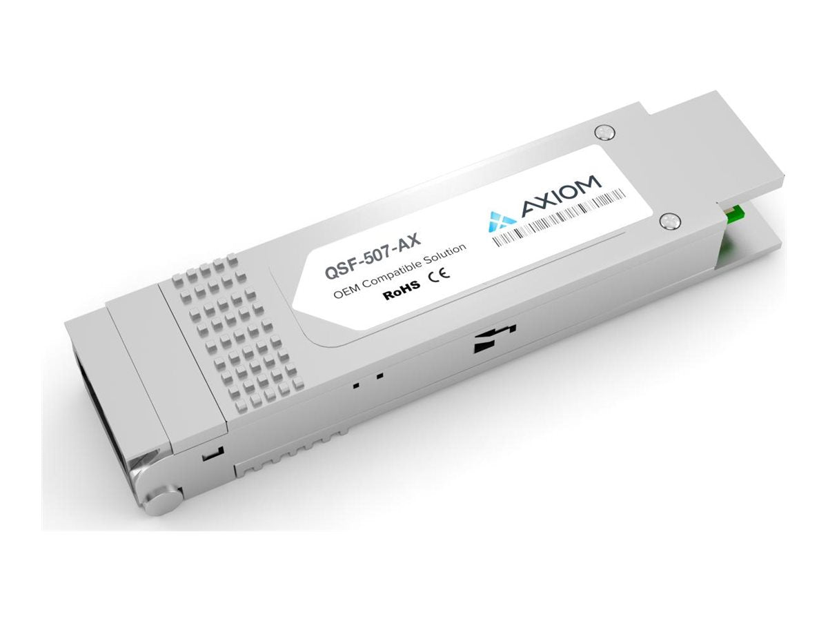 Axiom - QSFP+ transceiver module (equivalent to: Gigamon QSF-507) - 40GbE - 40GBase-ESR4 - MPO multi-mode - up to 1310