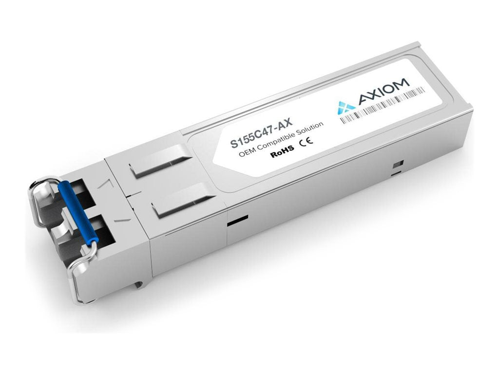 Axiom - SFP (mini-GBIC) transceiver module - Fibre Channel, CWDM - LC single-mode - up to 74.6 miles - OC-3/STM-1 LR-2 - 1470 S155C47-AX