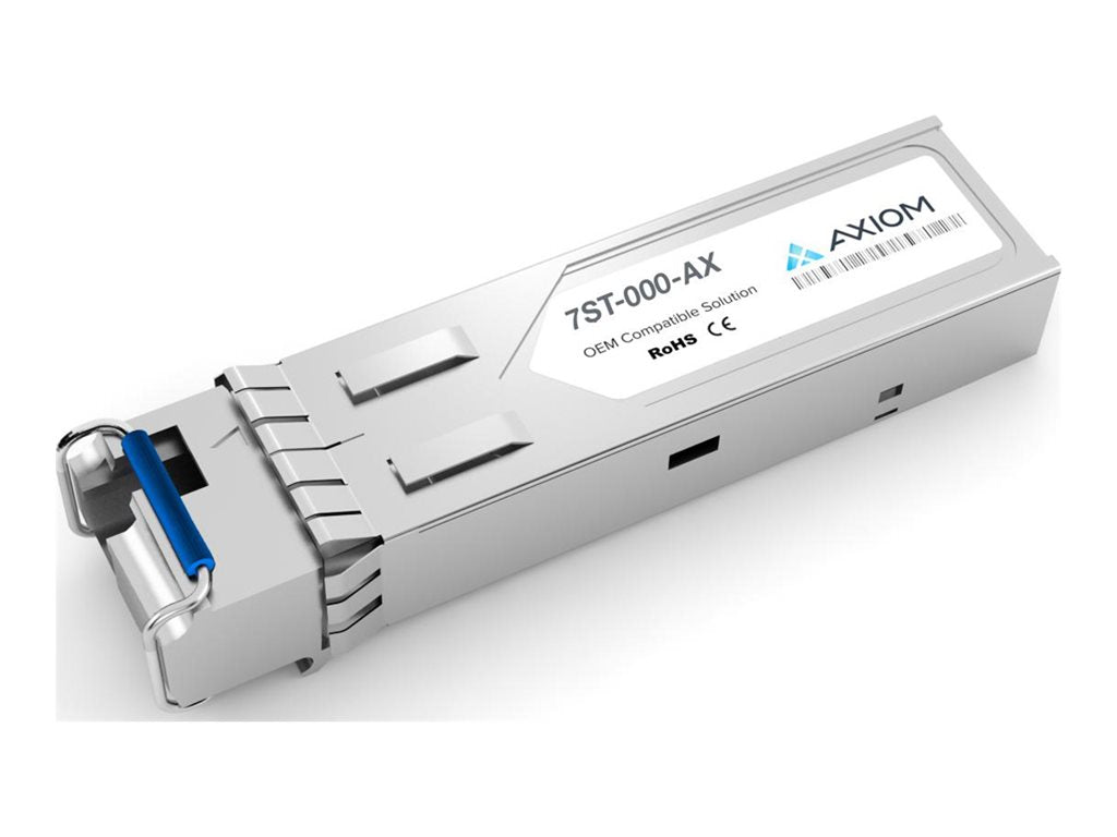 Axiom - SFP (mini-GBIC) transceiver module (equivalent to: Accedian 7ST-000) - 1GbE - 1000Base-BX10-U - LC single-mode - up to 7ST-000-AX