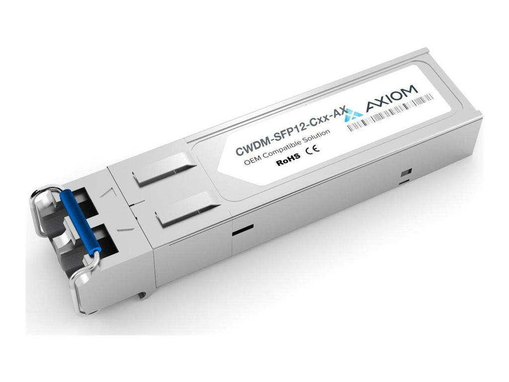 Axiom - SFP (mini-GBIC) transceiver module (equivalent to: Axiom SFPC12-MR57-AX) - 2.7GBase-LR2 (CWDM) - LC single-mode - OC-48/STM-16