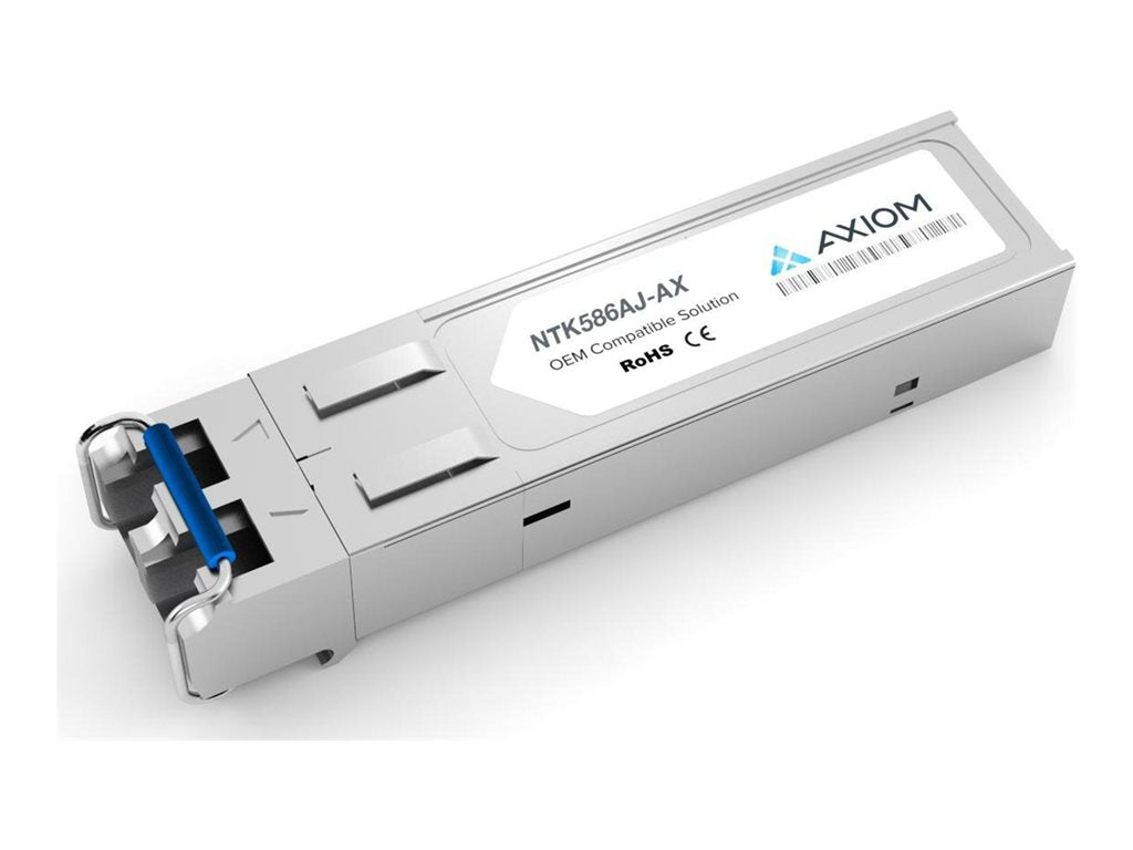 Axiom - SFP (mini-GBIC) transceiver module (equivalent to: Ciena NTK586AJ) - 1GbE - 1000Base-DWDM - LC single-mode - up to 49.7 NTK586AJ-AX