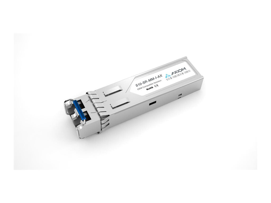 Axiom - SFP+ transceiver module - 10GbE - 10GBase-SR - LC multi-mode - up to 1310 ft - 850 nm S10-SR-MM-I-AX