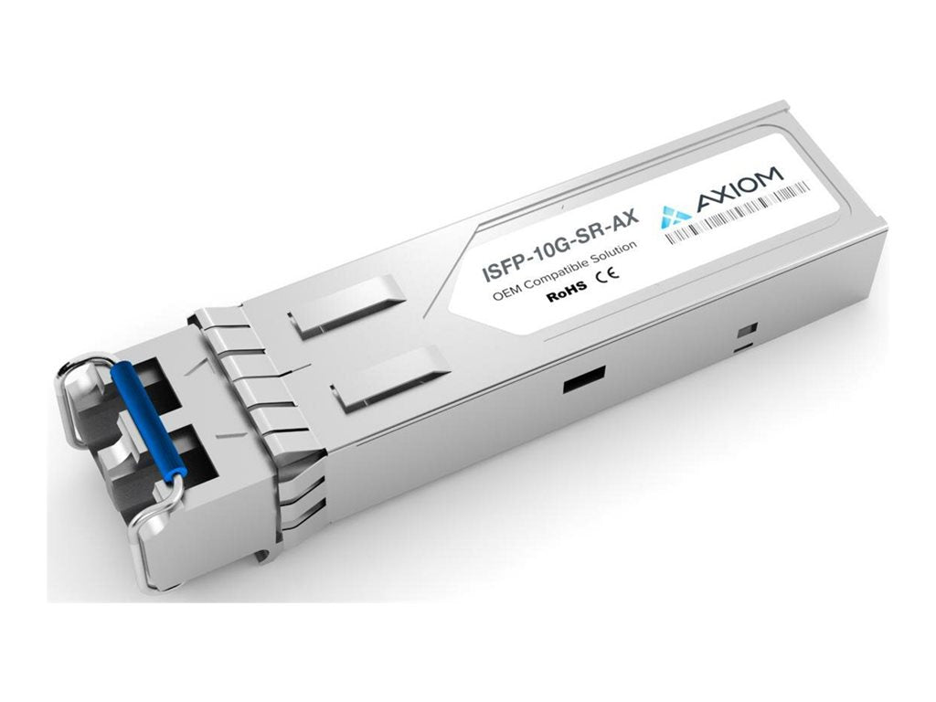 Axiom - SFP+ transceiver module (equivalent to: Alcatel-Lucent iSFP-10G-SR) - 10GbE - 10GBase-SR - LC multi-mode - up to 1310 ISFP-10G-SR-AX