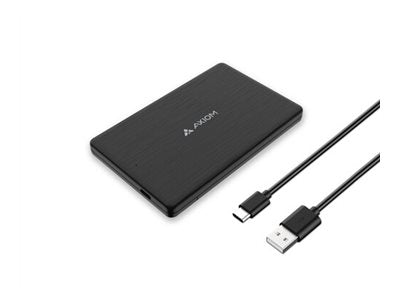 Axiom - SSD - 2 TB - external (portable) - M.2 NVMe - USB 3.1 Gen 2 (USB-C connector) USBC31M22TB-AX
