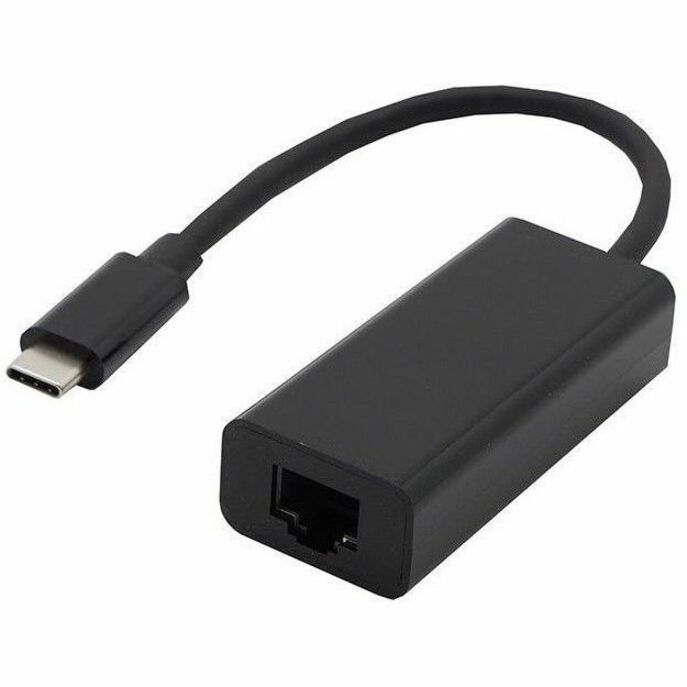 Axiom USB-C Male to Gigabit Ethernet (RJ45) Female Adapter - Black USBCMRJ45FK-AX