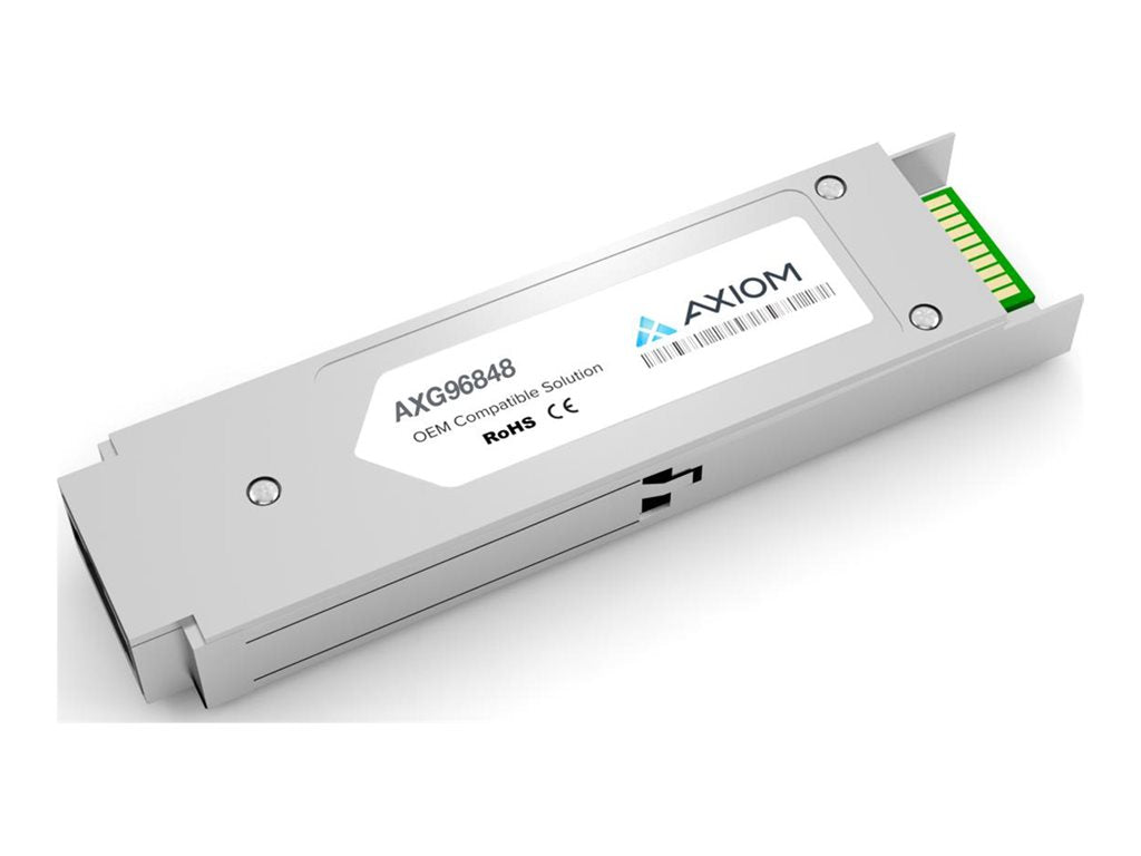 Axiom - XFP transceiver module - 10GbE - 10GBase-LR - LC single-mode - up to 6.2 miles - 1310 nm - TAA Compliant AXG96848