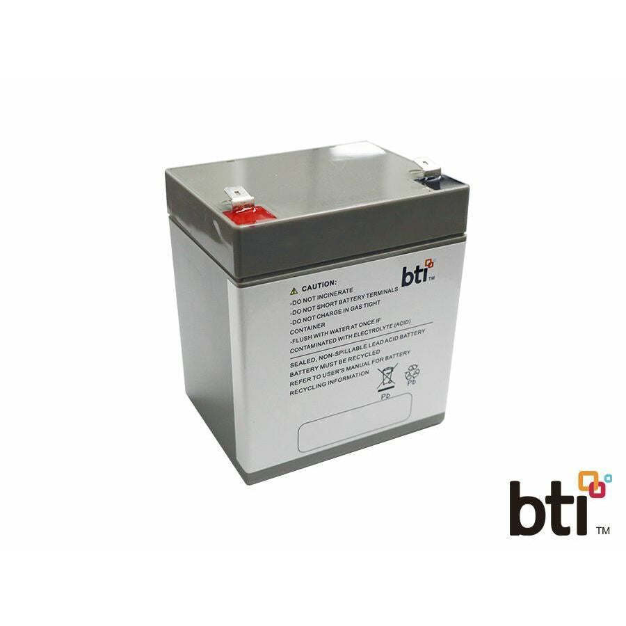 BATTERY TECH BTI UB1250-F2-BTI 12V 5A Sealed Lead Backup Battery
