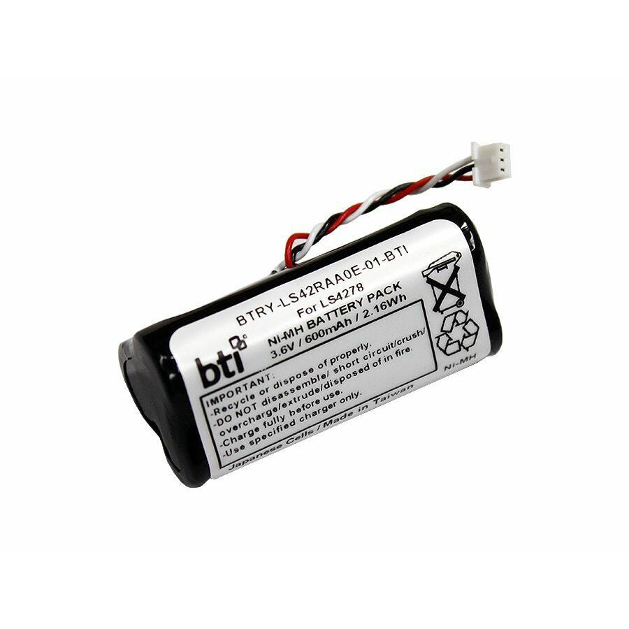 BATTERY TECHNOLOGY 3.6V 600mAh NiMH Battery for Zebra Scanners