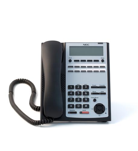BE110270 12-Button Full-Duplex Tel BLACK NEC-1100061