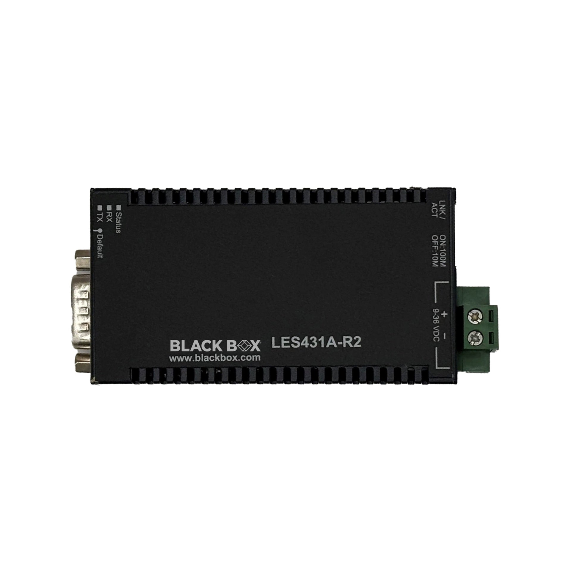 BLACK BOX LES431A-R2 1-Port Modbus RS-232/422/485 Gateway for Engineers