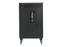 BRETFORD CORE X Cart 36-Unit Charging Cart - Mobile Device Storage with Rear Door | TeciSoft TCOREX36B-CK