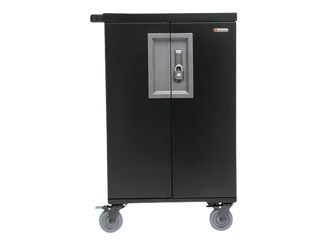 BRETFORD CORE X Cart 36-Unit Charging Cart - Mobile Device Storage with Rear Door | TeciSoft TCOREX36B-CK