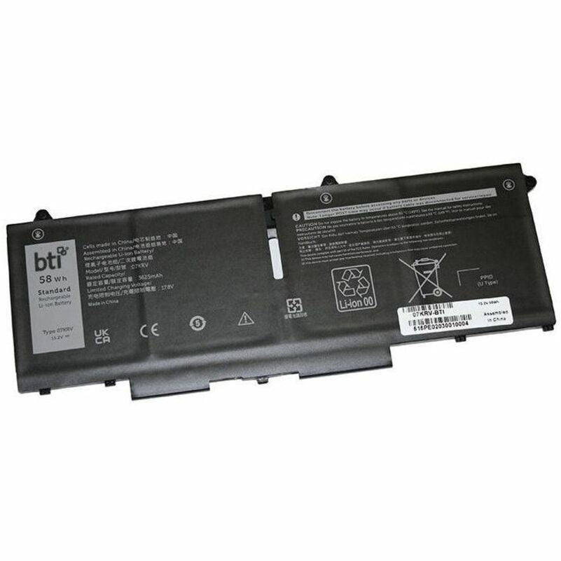BTI 07KRV-BTI 4-Cell 15.2V Li-Ion Battery for Dell Latitude – Reliable Power