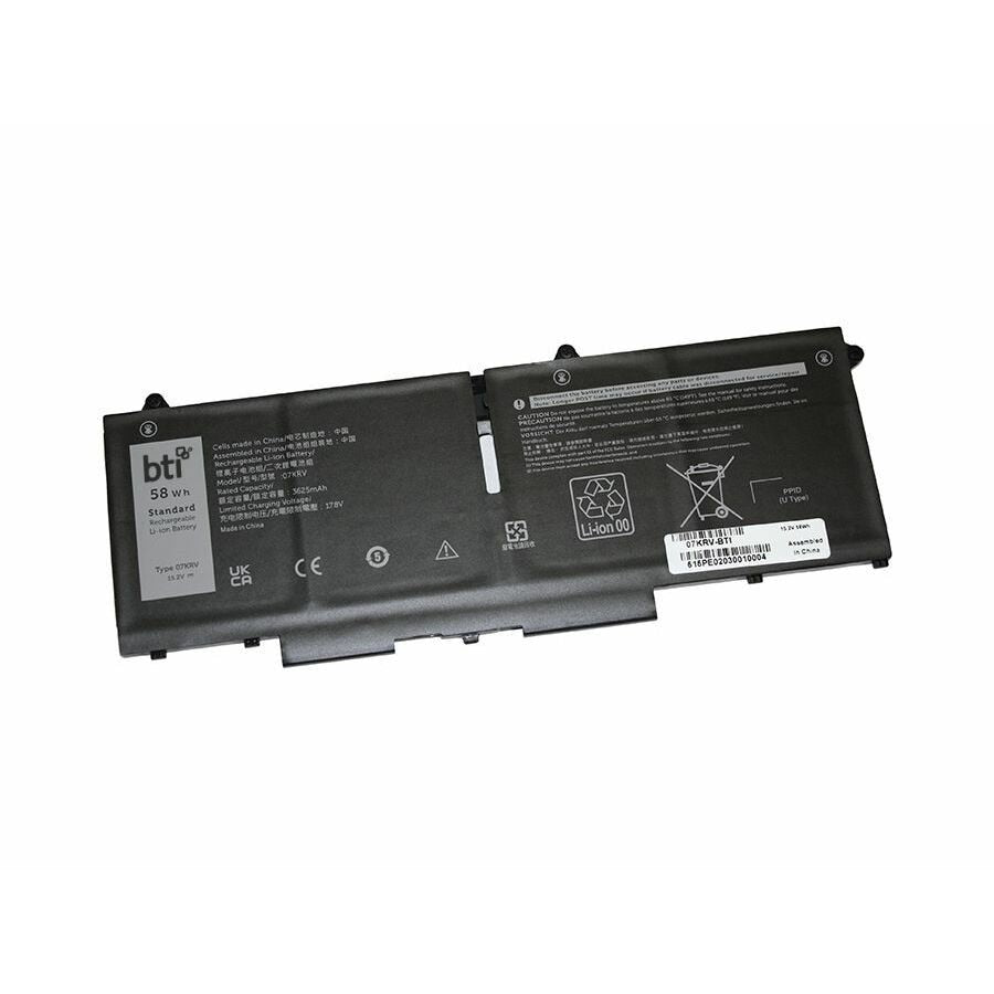 BTI 07KRV-BTI 4-Cell 15.2V Li-Ion Battery for Dell Latitude – Reliable Power