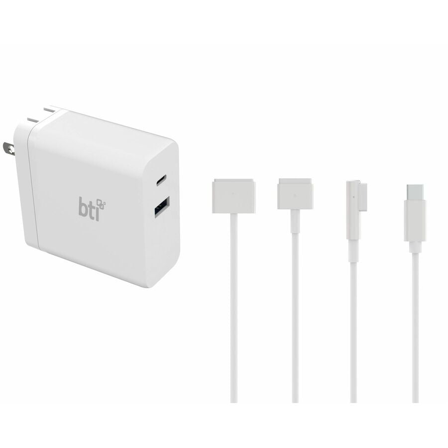 BTI 100W USB-C MagSafe AC Adapter Fast Charging for Apple Devices