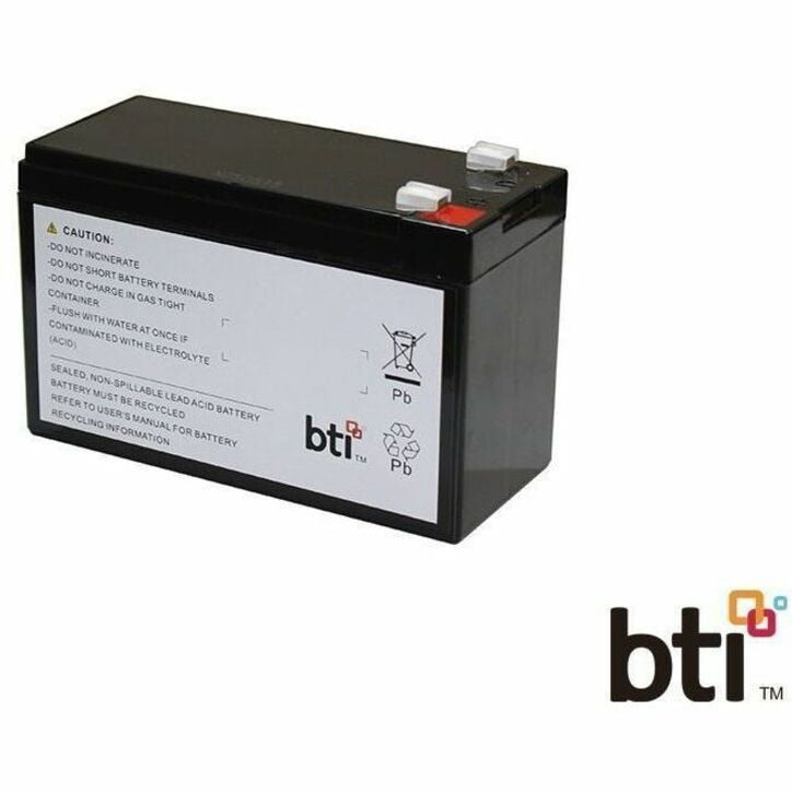 BTI 12V 9Ah Sealed Lead Acid Battery T2/F2 Terminals for UPS & Alarms