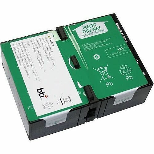 BTI 24V 2-Cell Lead Acid UPS Battery for APC APCRBC165-SLA165