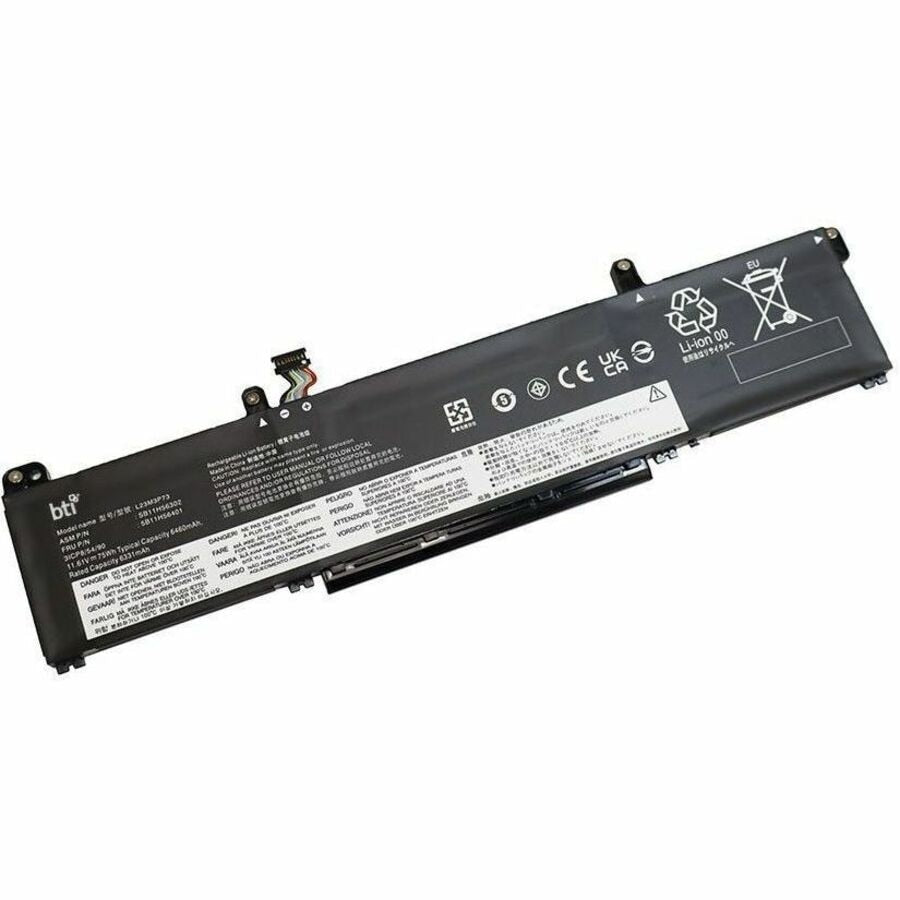 BTI 3-Cell 11.61V Li-Ion Notebook Battery for Lenovo ThinkPad
