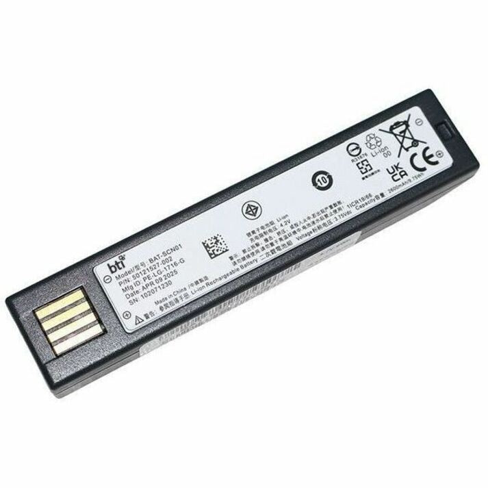 BTI 3.7V 9Wh Li-Ion Scanner Battery for Honeywell Scanners