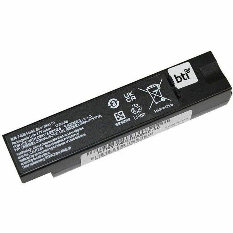 BTI 3.7V 9.25Wh Li-Ion Battery for Zebra DS81XX Scanners