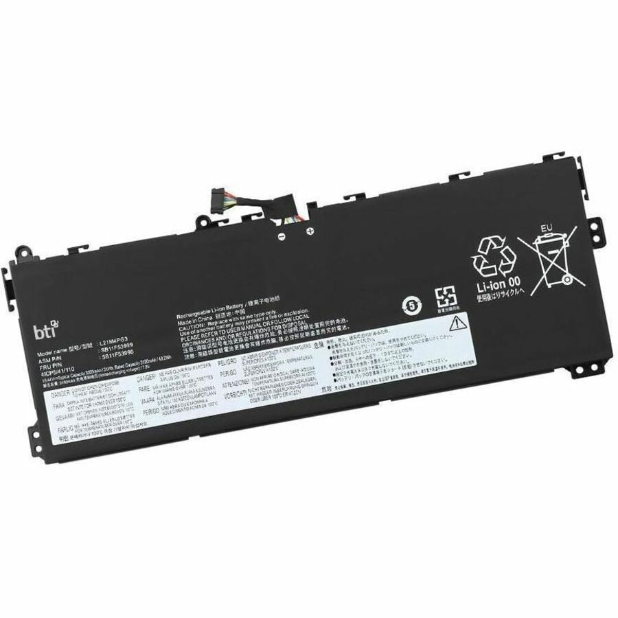 BTI 4-Cell 15.44V Li-Ion Battery for Lenovo 13W Yoga Notebooks