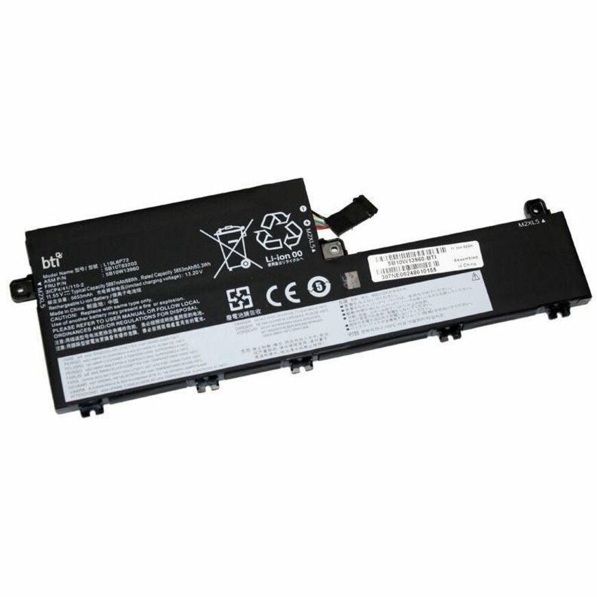 BTI 5B10W13960-BTI 11.55V 68WHR LI-ION BATTERY 5B10W13960, 5B10W13961, L19C6P72, L19L6P72,