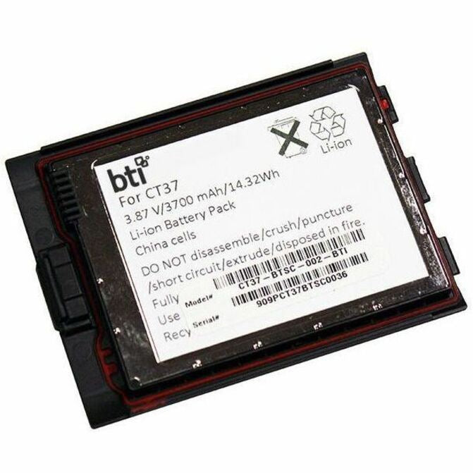 BTI CT37-BTSC-002-BTI 3700mAh Li-Ion Battery for Honeywell CT37 Scanners