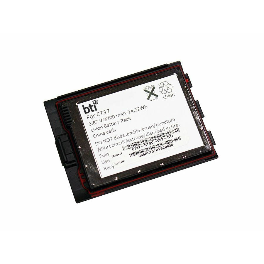 BTI CT37-BTSC-002-BTI 3700mAh Li-Ion Battery for Honeywell CT37 Scanners