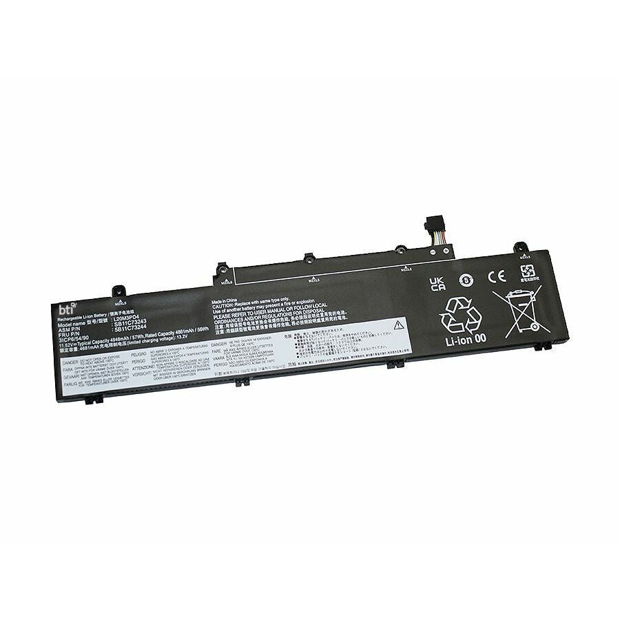 BTI L20M3PD4 3-Cell 11.52V Li-Ion Notebook Battery for Lenovo ThinkPad