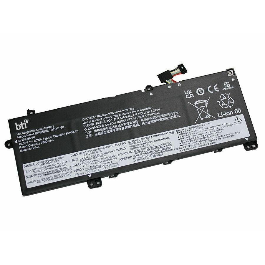 BTI L22B4PE0 4-Cell 15.36V Li-Ion Notebook Battery for ThinkBook Users
