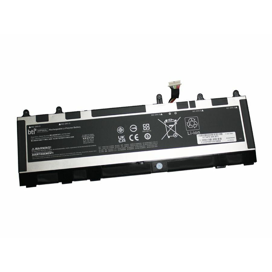 BTI M73470-005-BTI 6-Cell 11.58V Li-Ion Battery for HP EliteBook & ZBook