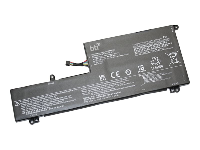BTI - Notebook battery (equivalent to: Lenovo L16L6PC1) - lithium ion - 6-cell - 6220 mAh - 72 Wh L16L6PC1-BTI