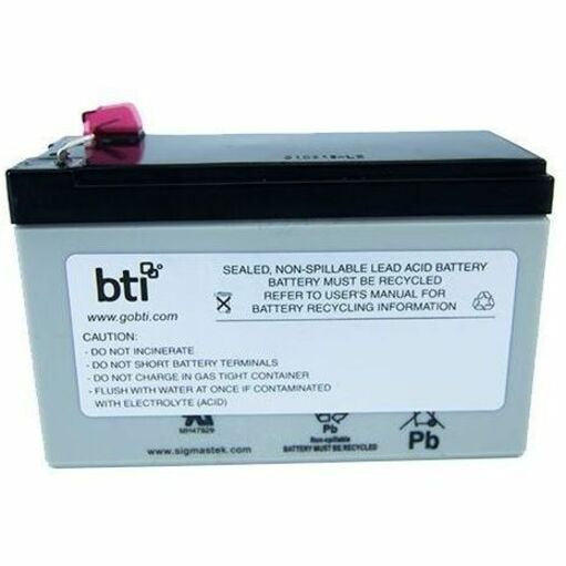 BTI RBC51-SLA51 12V 9Ah Sealed Lead Acid Battery for UPS Backup