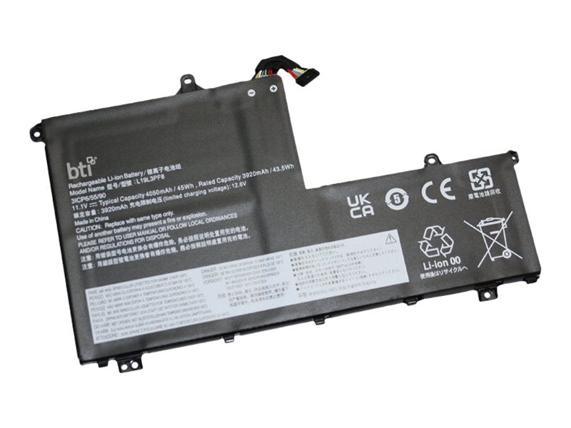 BTI Replacement Battery for Lenovo ThinkPad 14-IML – Reliable Power by BATTERY TECHNOLOGY