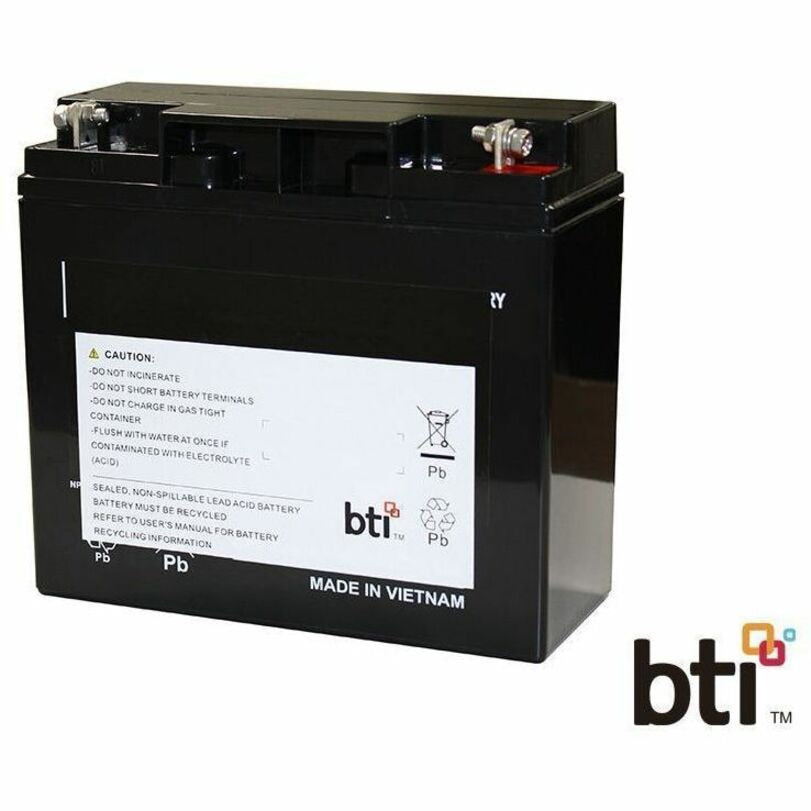 BTI UB12180-BTI 12V 18A Sealed Lead Acid Battery for UPS & Alarms