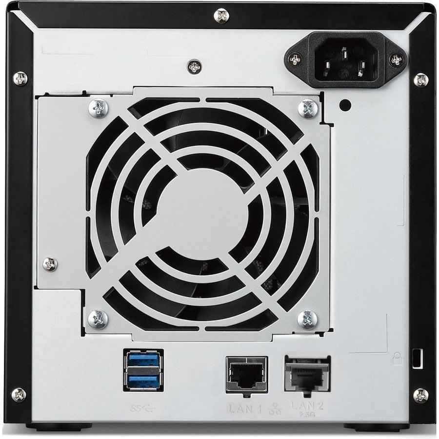 BUFFALO TeraStation 3220DN 2-Bay Desktop NAS 8TB (2x4TB) with HDD NAS Hard Drives Included 2.5GBE / Computer Network Attached Storage / Private Cloud / NAS Storage/ Network Storage / File Server