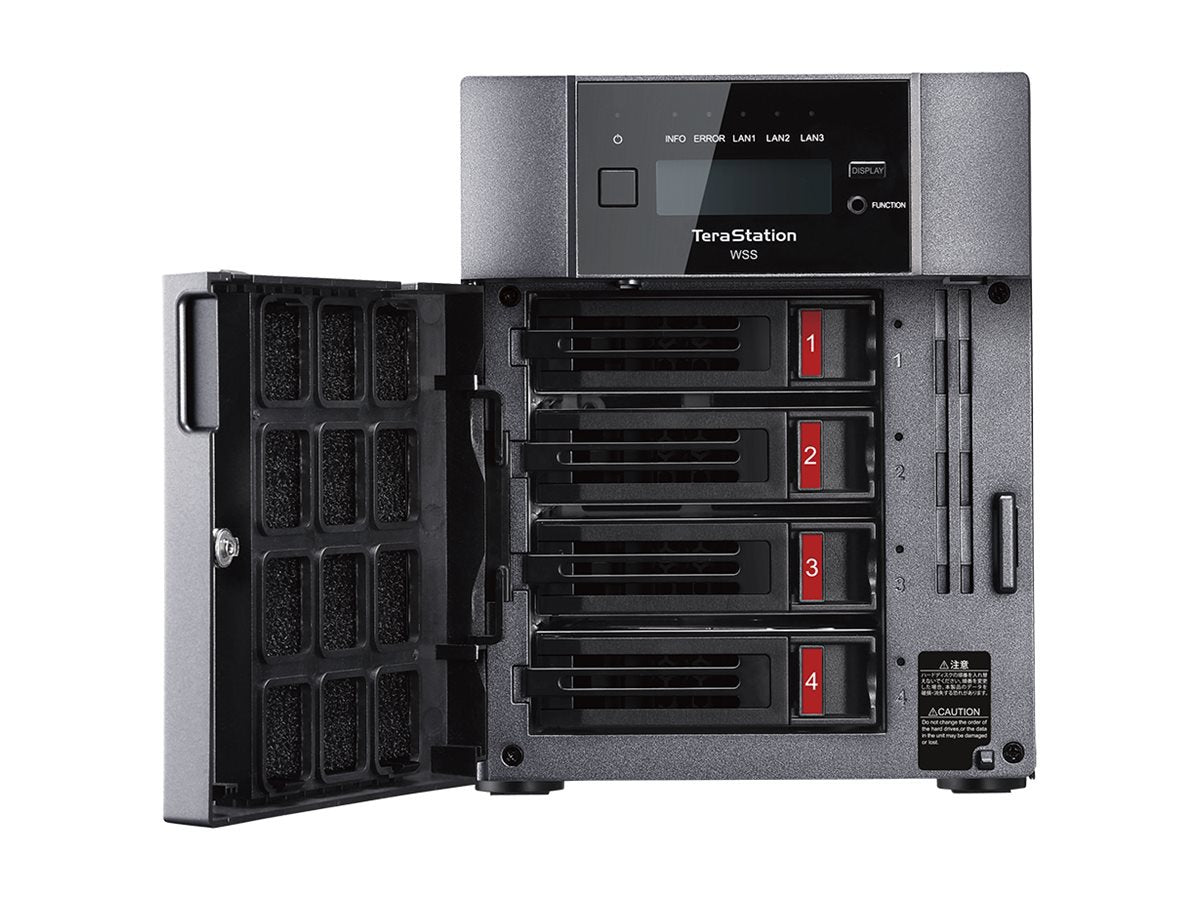 BUFFALO TeraStation WS5420DN5 48TB NAS for Workgroups with RAID