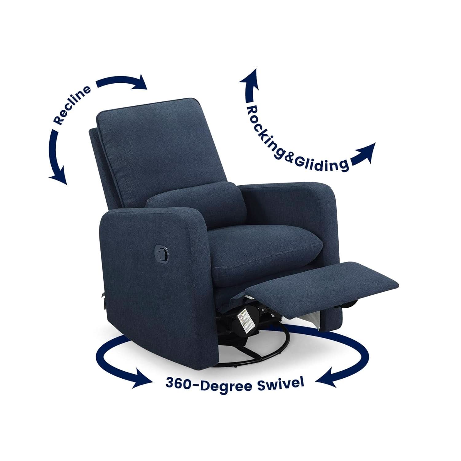Babygap Cloud Recliner Sailor Livesmart Evolve Fabric
