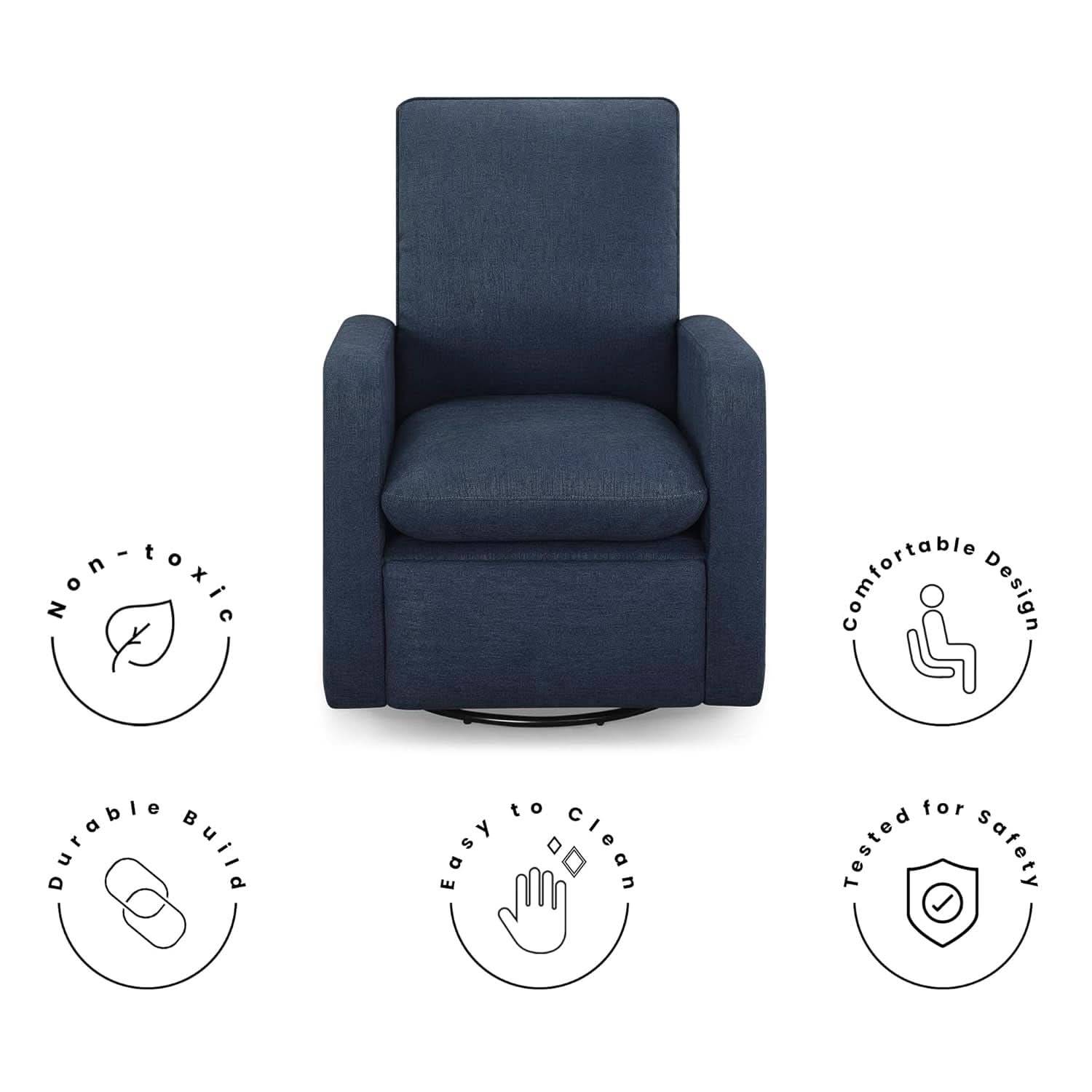 Babygap Cloud Recliner Sailor Livesmart Evolve Fabric